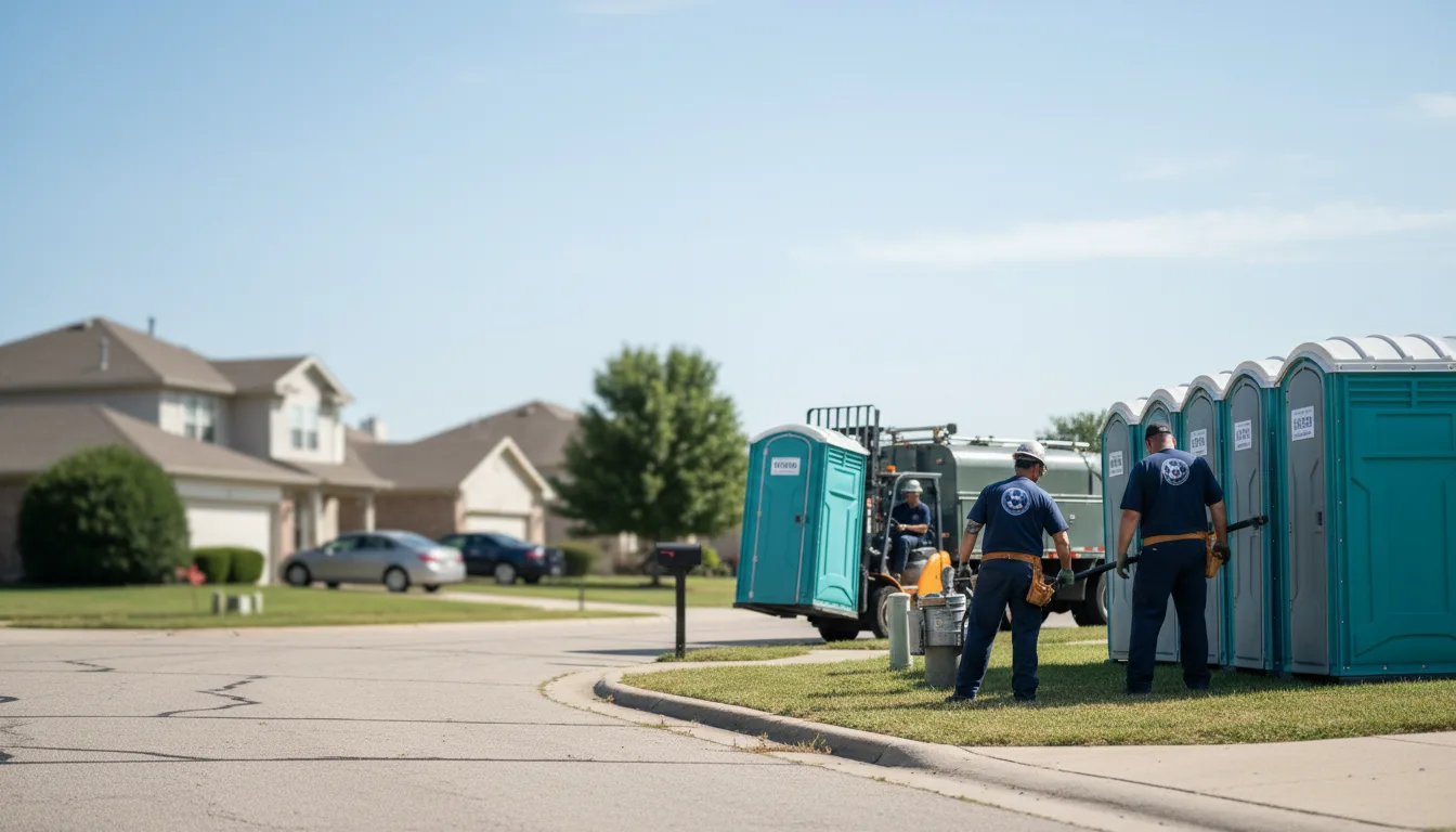 Porta Potty Rental in Dibble, OK near me